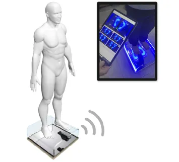 AIoT 족문측정 이미지